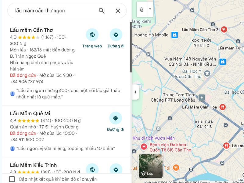 tạo, xác minh, tăng đánh giá 5 sao, tối ưu Google Map rating cao