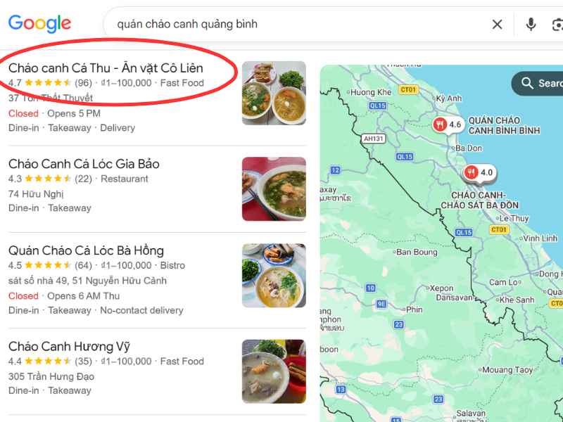 Case study dự án triển khai dịch vụ Google Map tại Quảng Bình