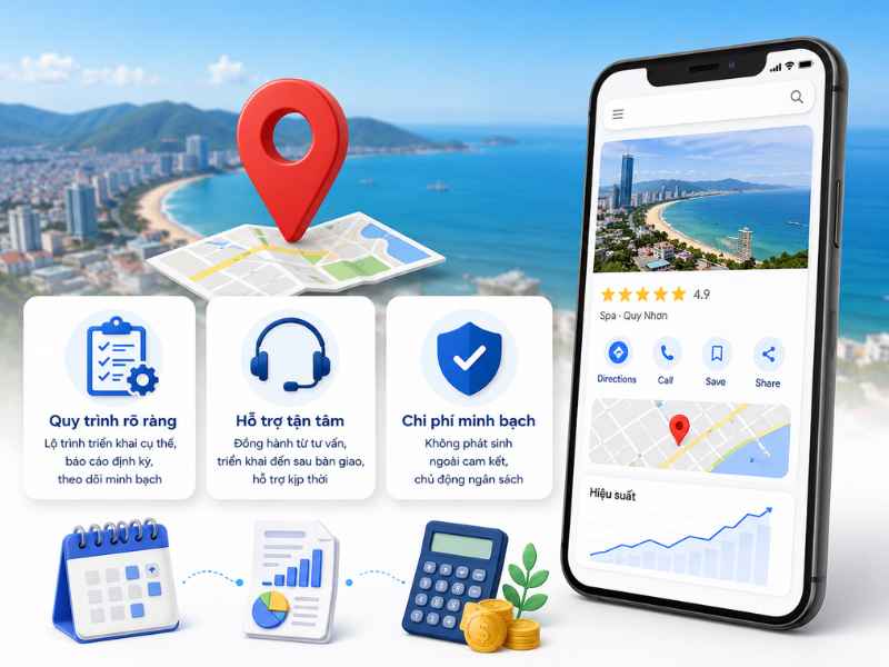 BlvckMap chuyên dịch vụ Google Map Quy Nhơn và toàn quốc
